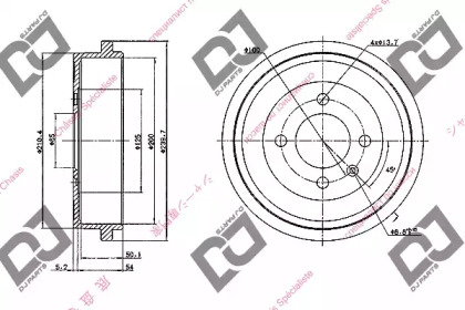 DJ PARTS BR1061 DJ PARTS BR1061